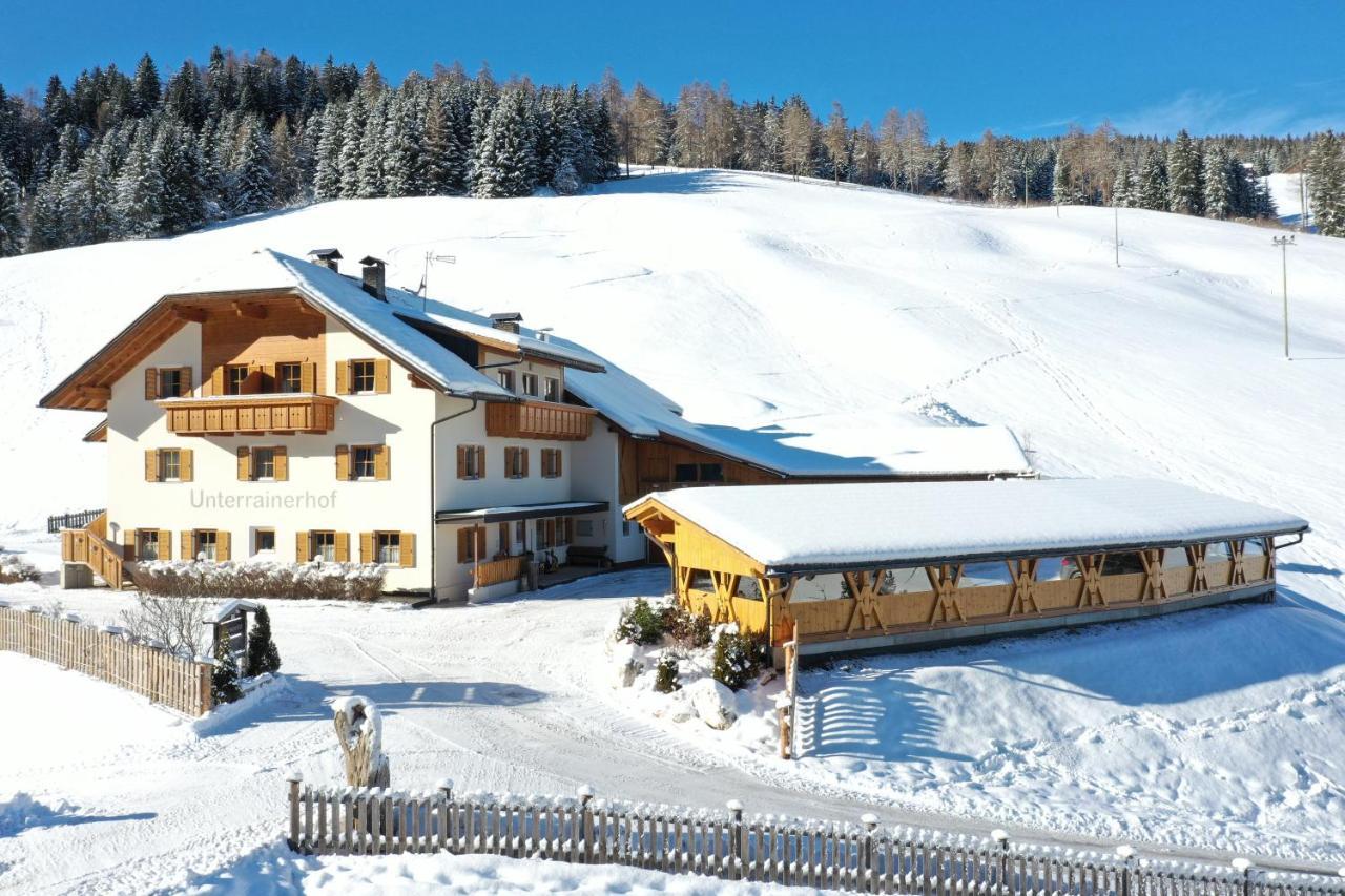 Almresidenz Unterrain Zum Hartl -1 Km By Car Distance Ski Slopes Kronplatz Olang Екстериор снимка