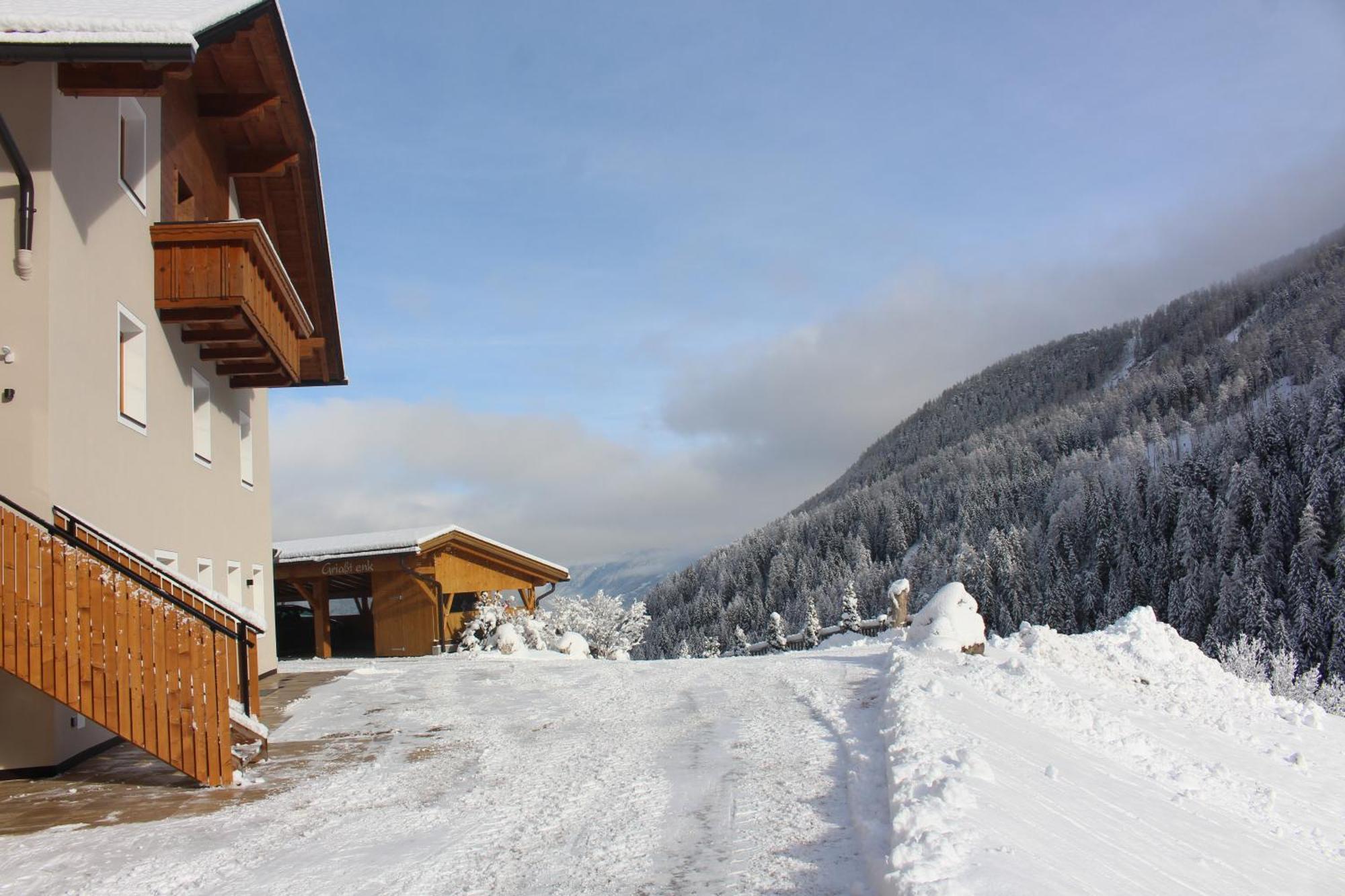 Almresidenz Unterrain Zum Hartl -1 Km By Car Distance Ski Slopes Kronplatz Olang Екстериор снимка