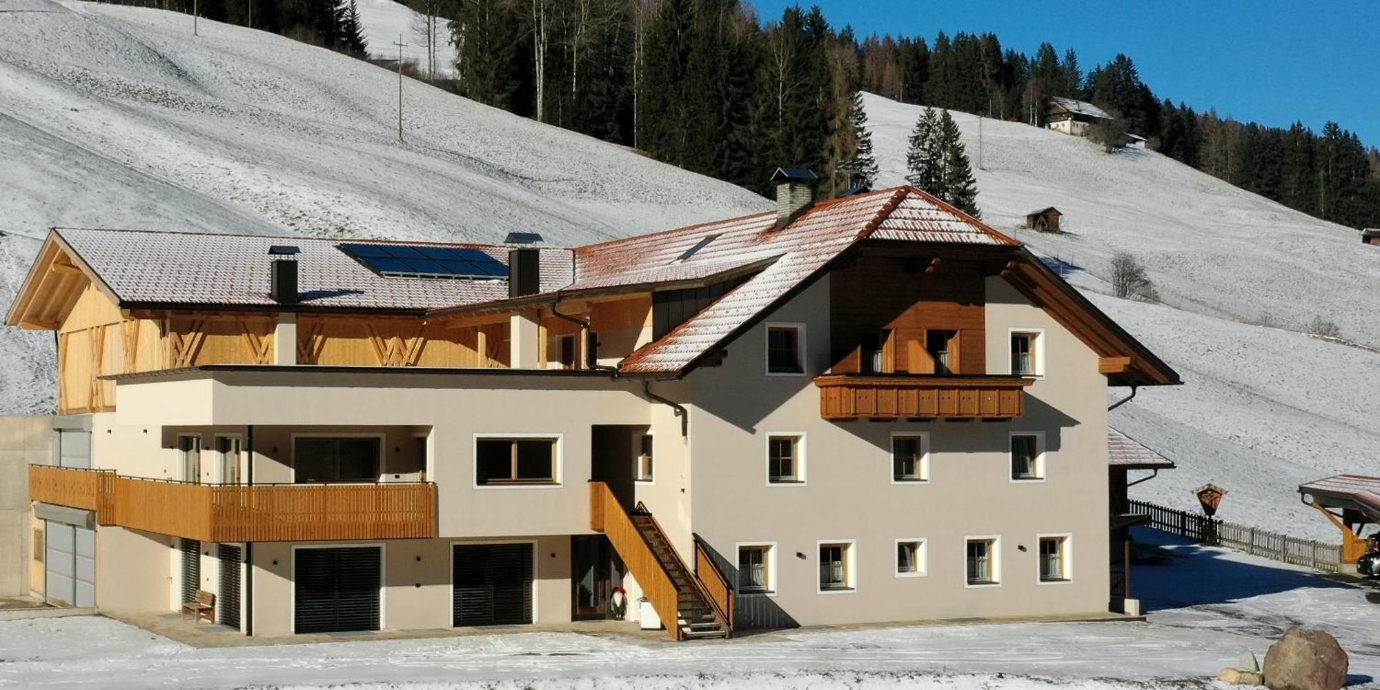 Almresidenz Unterrain Zum Hartl -1 Km By Car Distance Ski Slopes Kronplatz Olang Екстериор снимка