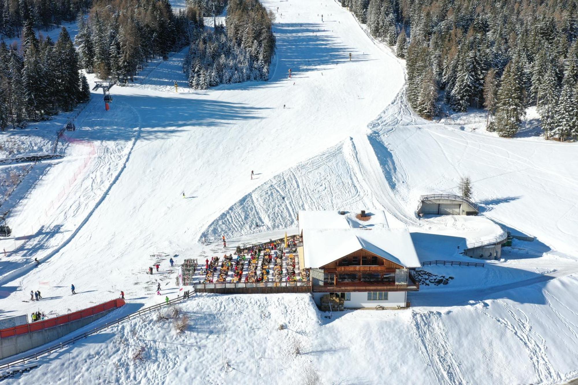 Almresidenz Unterrain Zum Hartl -1 Km By Car Distance Ski Slopes Kronplatz Olang Екстериор снимка